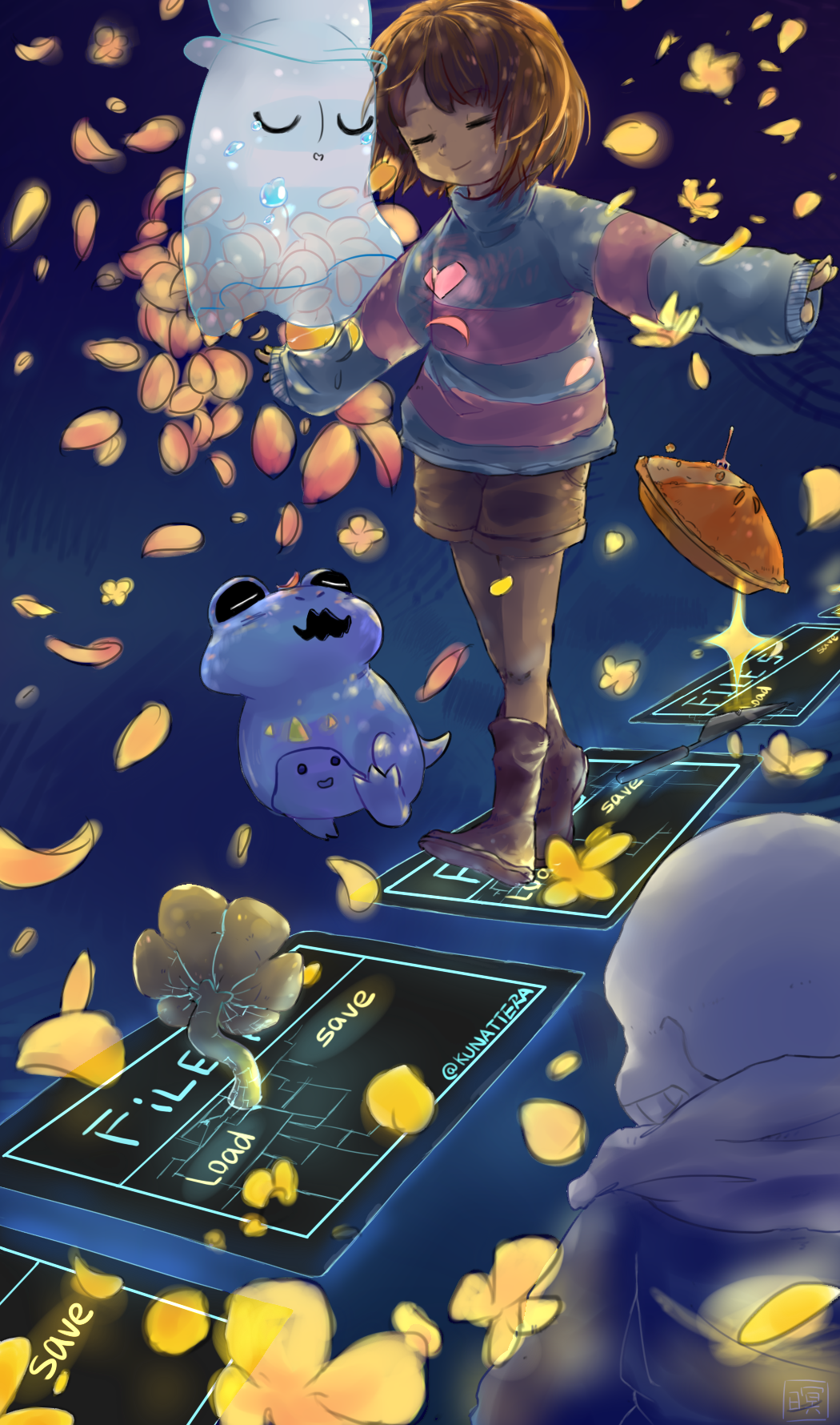 Undertale Happy New Year 2020 - HD Wallpaper 