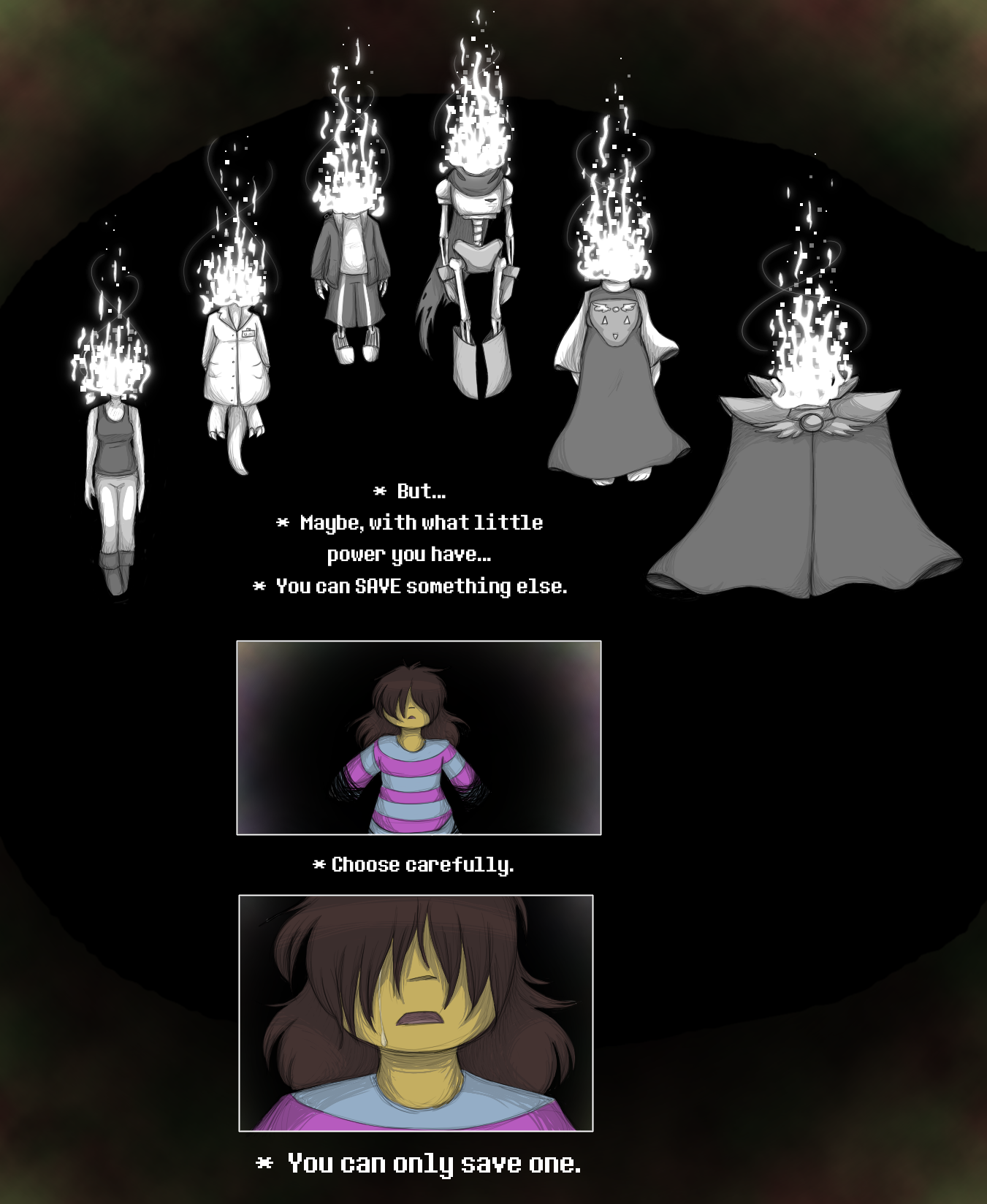 But Maybe, With Whatlittle Power You Have * You Can - You Can Save Something Else Undertale - HD Wallpaper 