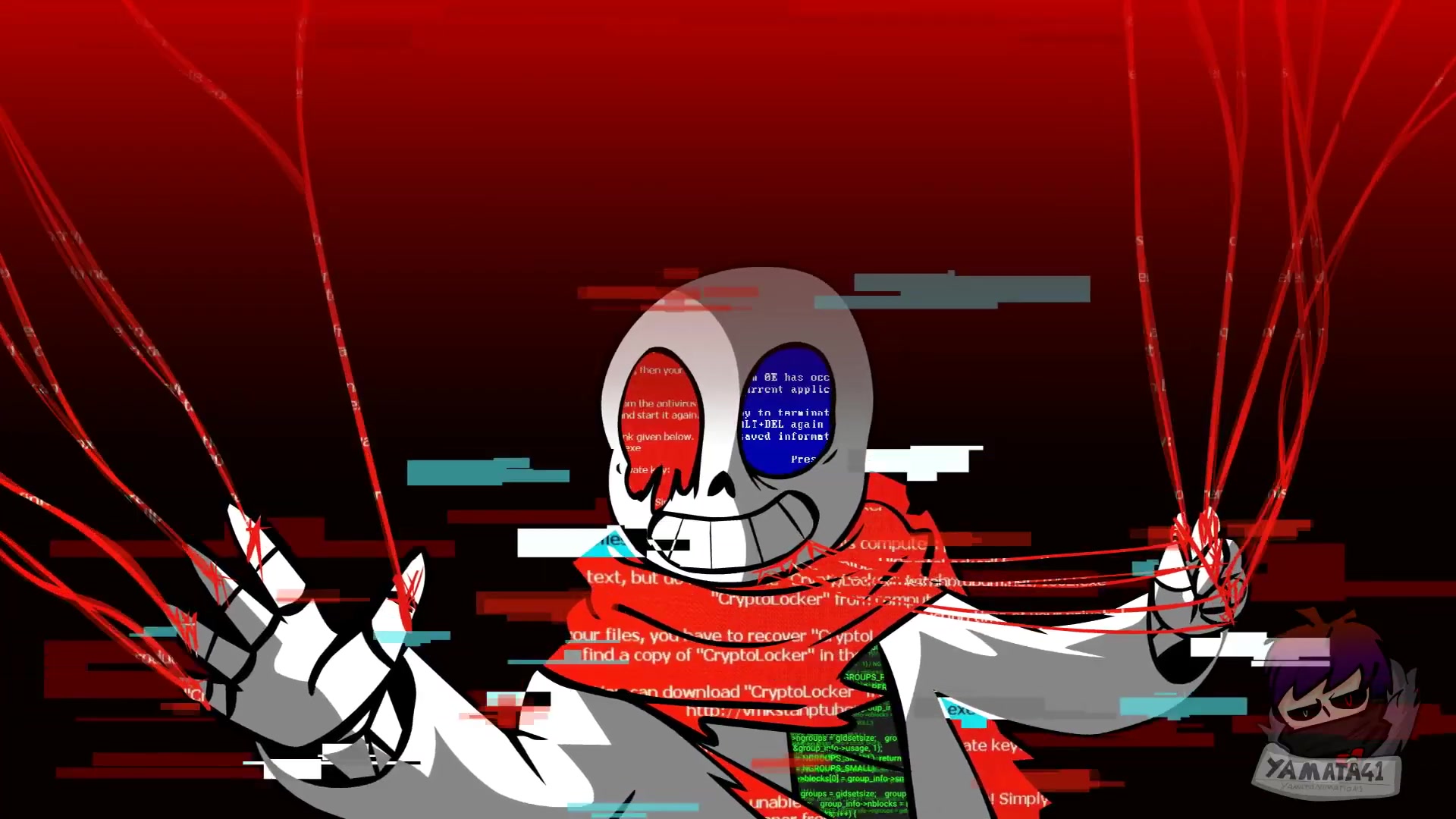 Fatal Error Sans Vs Error Sans - HD Wallpaper 