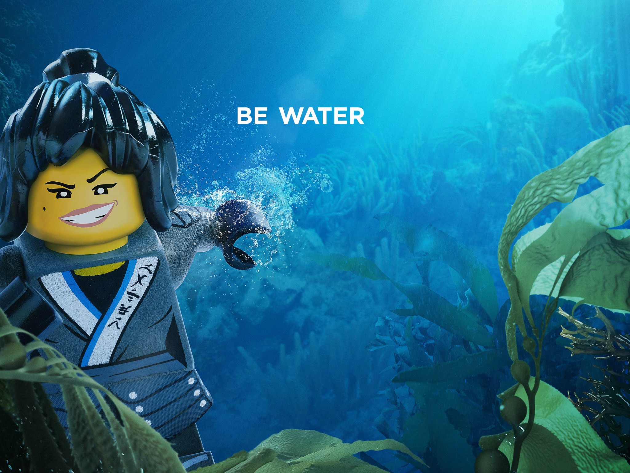 Lego Ninjago Movie Nya - HD Wallpaper 