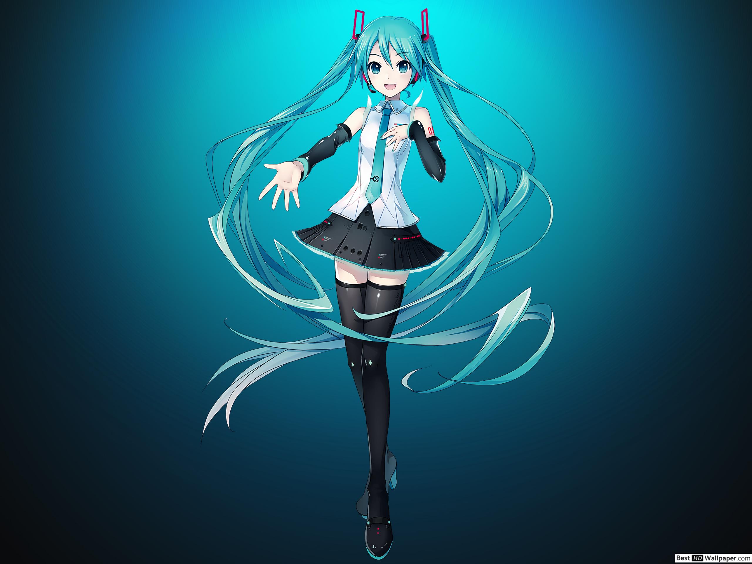 Hatsune Miku Wallpaper 4k - HD Wallpaper 