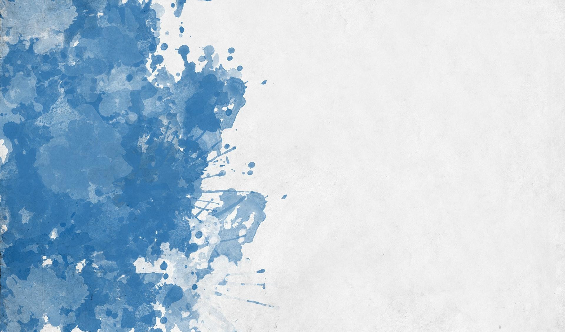 Blue White Paint Abstract Hd Wallpaper,abstract Hd - Blue And White  Background Hd - 970x606 Wallpaper 