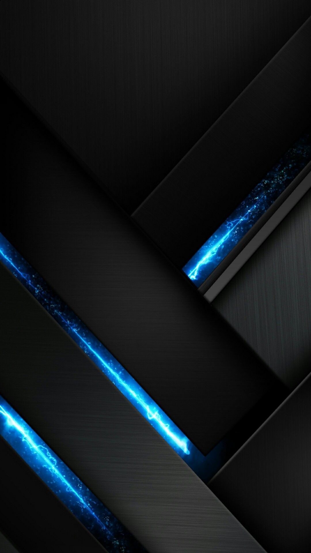 1080x1920, Black And Blue Abstract Wallpaper 
 Data - Black And Blue Abstract - HD Wallpaper 