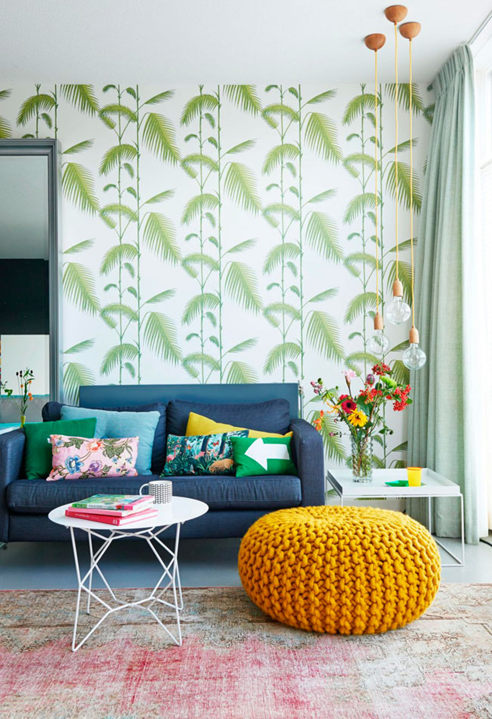 Palm Wallpaper By Cole And Son - Cole And Son Palm Leaves - HD Wallpaper 