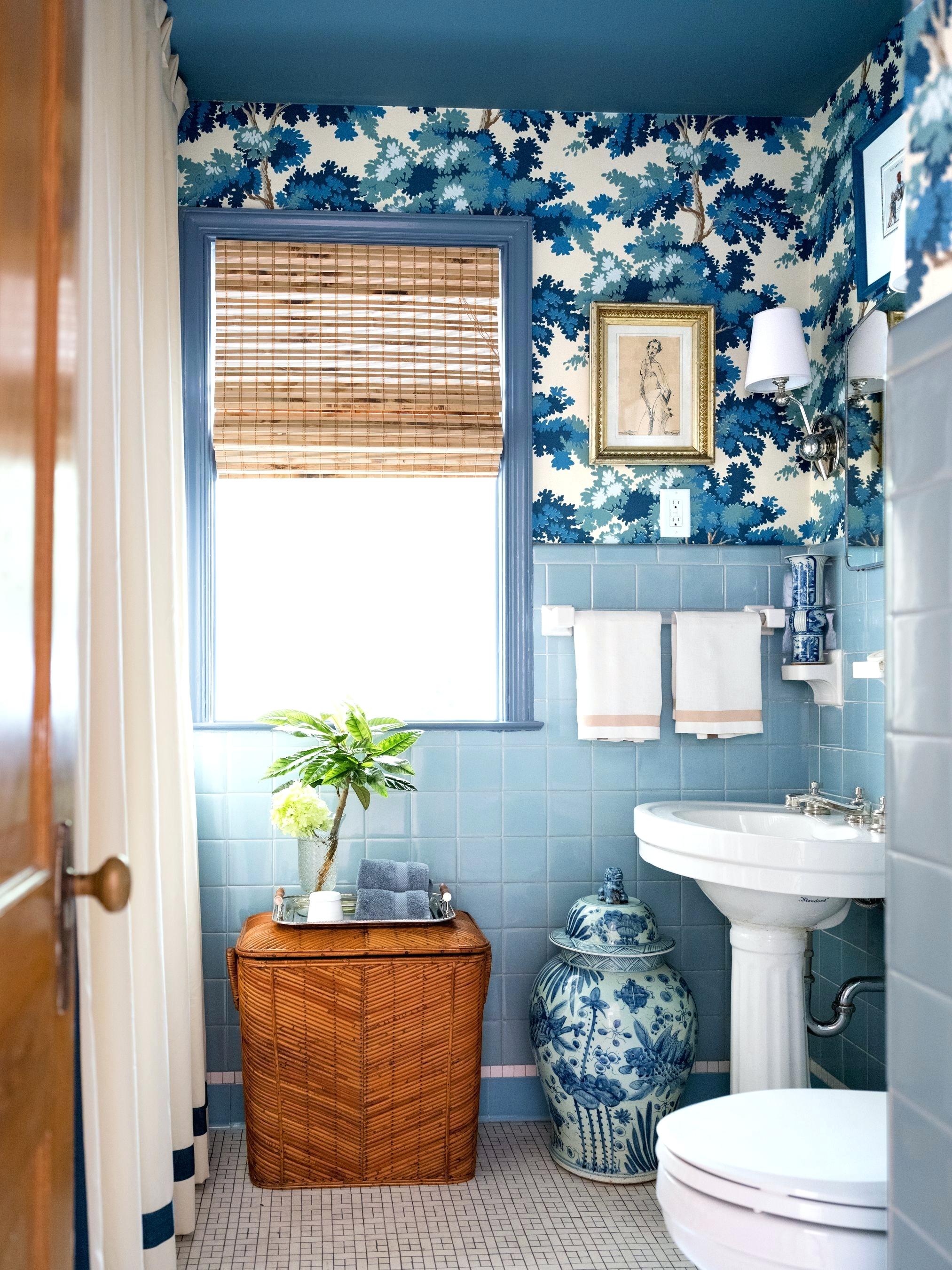 Teal Bathroom Wallpaper Ideas That Will Inspire You - Bathroom Designs For Home Latest - HD Wallpaper 
