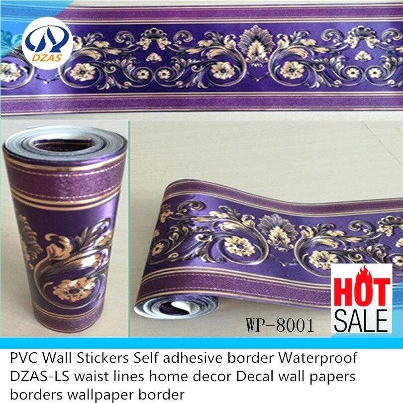 Purple Wall Border Peel And Stick - HD Wallpaper 
