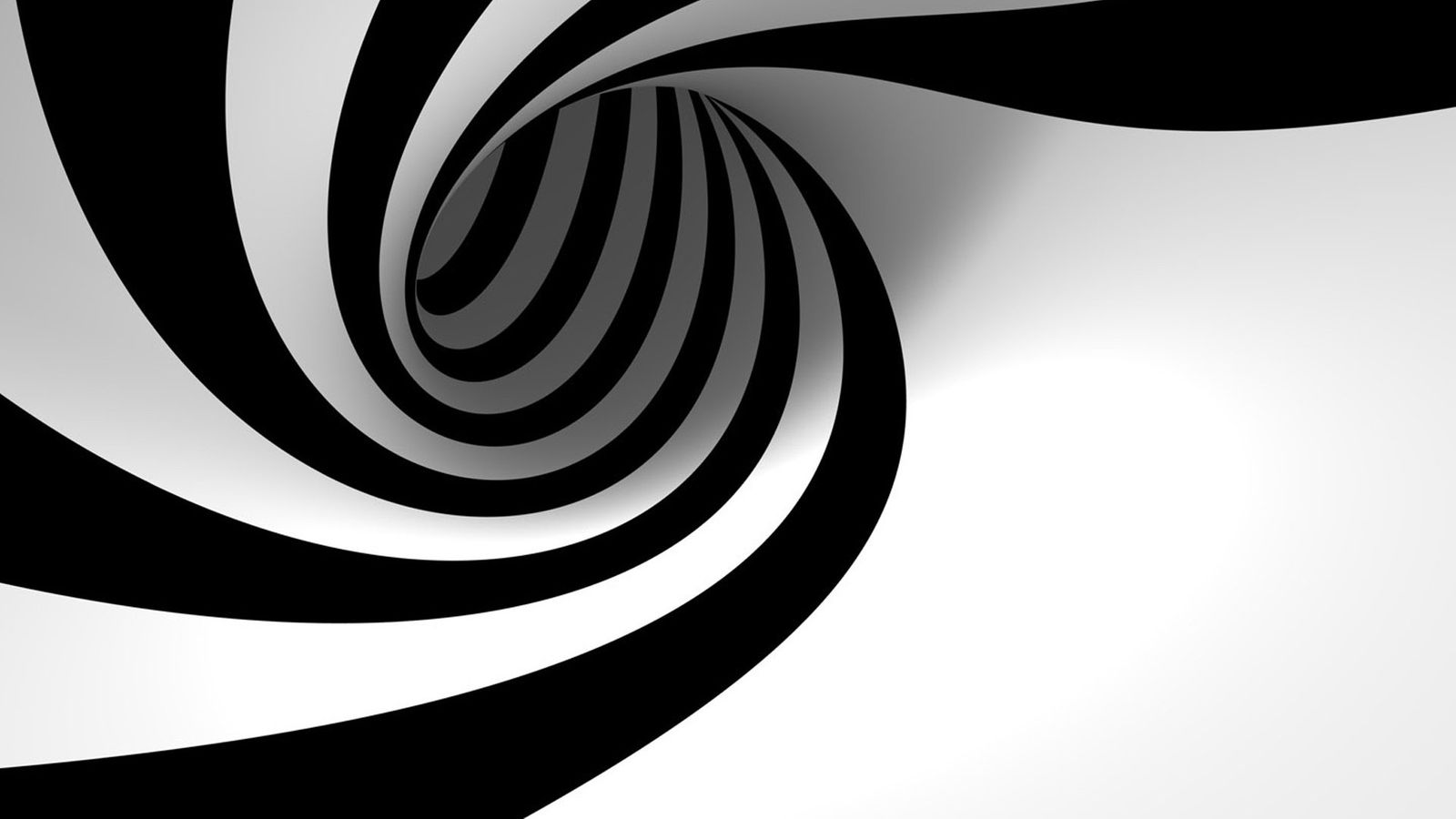 Abstract Black White Digital Art Wallpaper - Black And White Wallpaper Abstracts - HD Wallpaper 