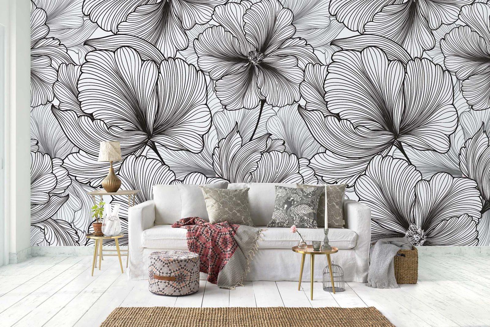 Abstract Mountain Wall Decor - HD Wallpaper 