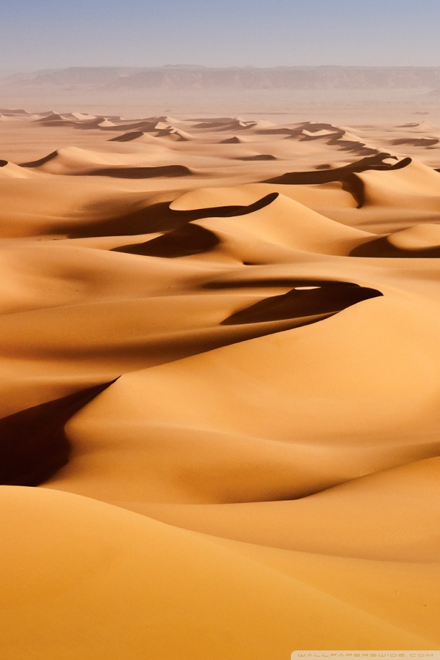 Sand Dunes Phone Background - HD Wallpaper 