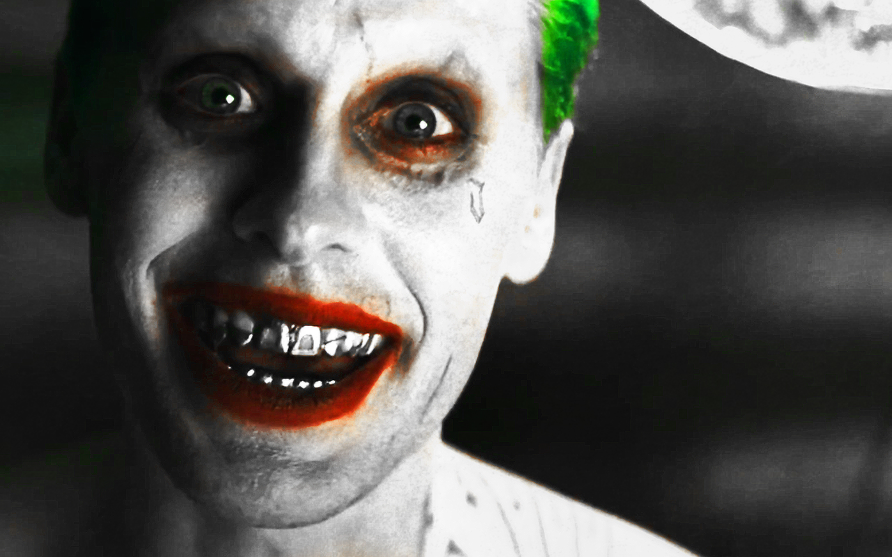 The Joker Wallpaper - Jared Leto Joker - HD Wallpaper 