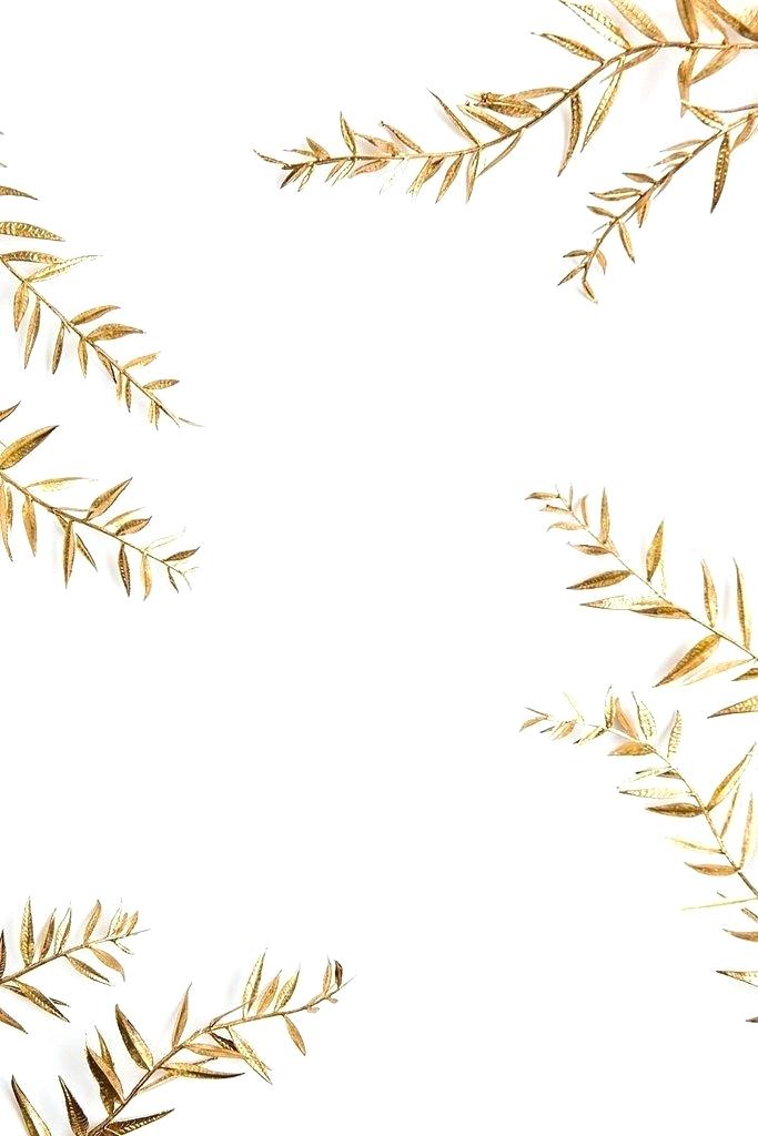 White And Gold Wallpaper Fall And Themed Styled Stock - White Background Gold Leaves - HD Wallpaper 