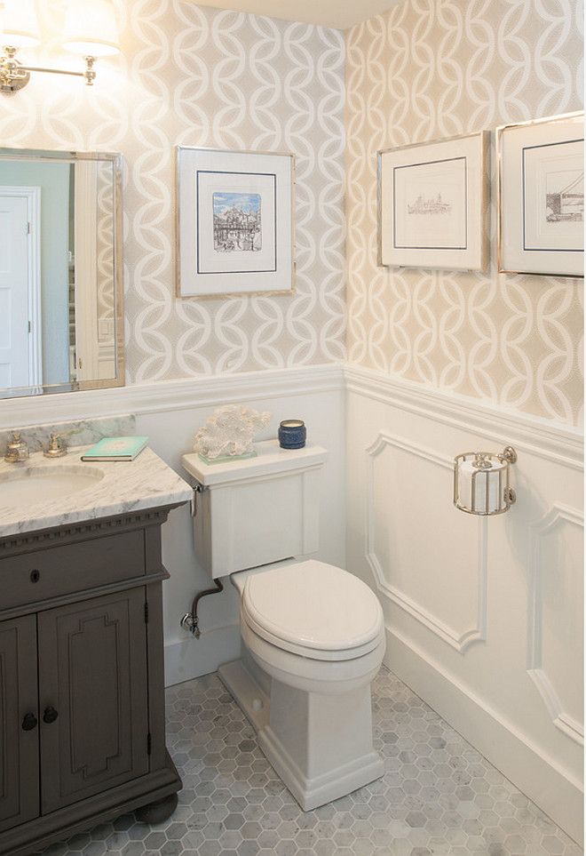 Small Bathroom Marble Floor 660x963, White Marble Tile Bathroom Wallpaper