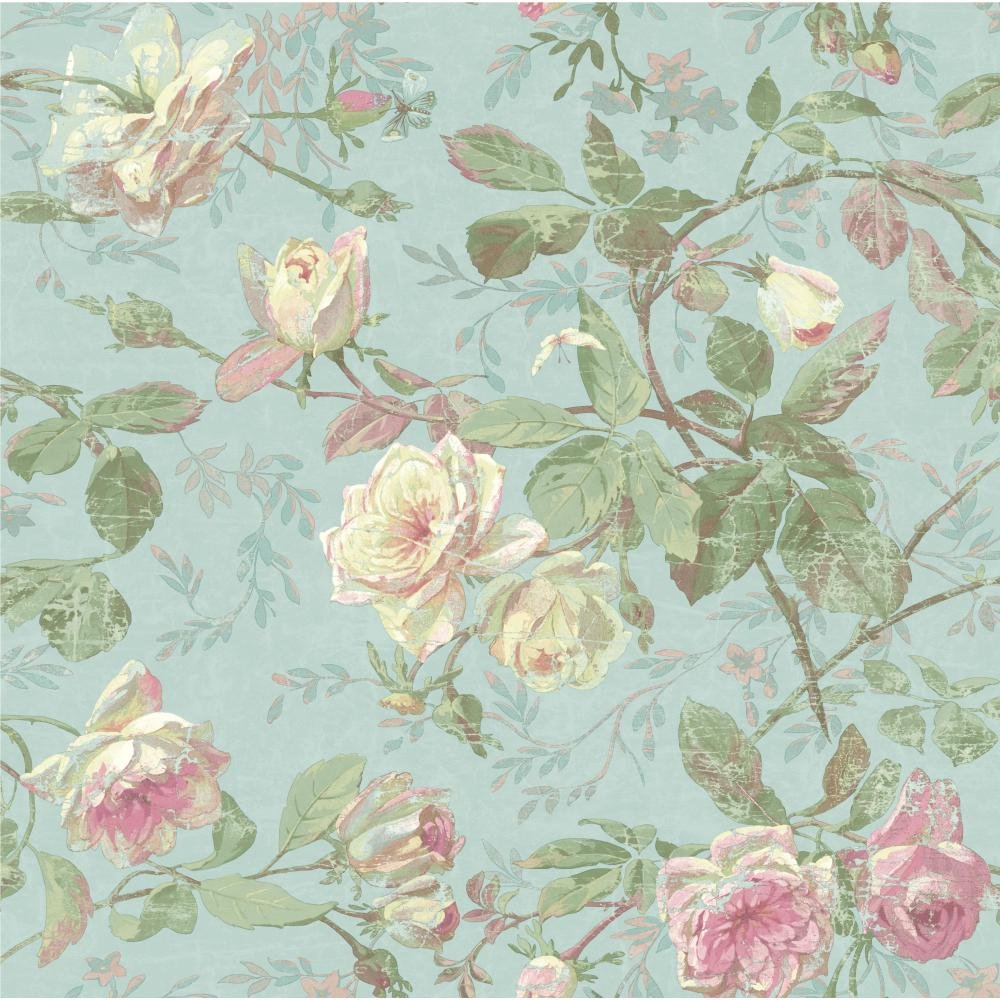 Vintage Wallpaper Gold Grey And Pink - HD Wallpaper 