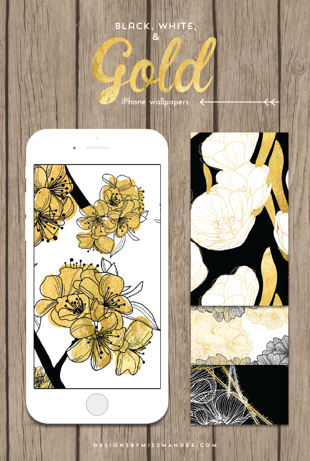 Iphone Wallpapers - Iphone Gold Wallpaper Design - HD Wallpaper 