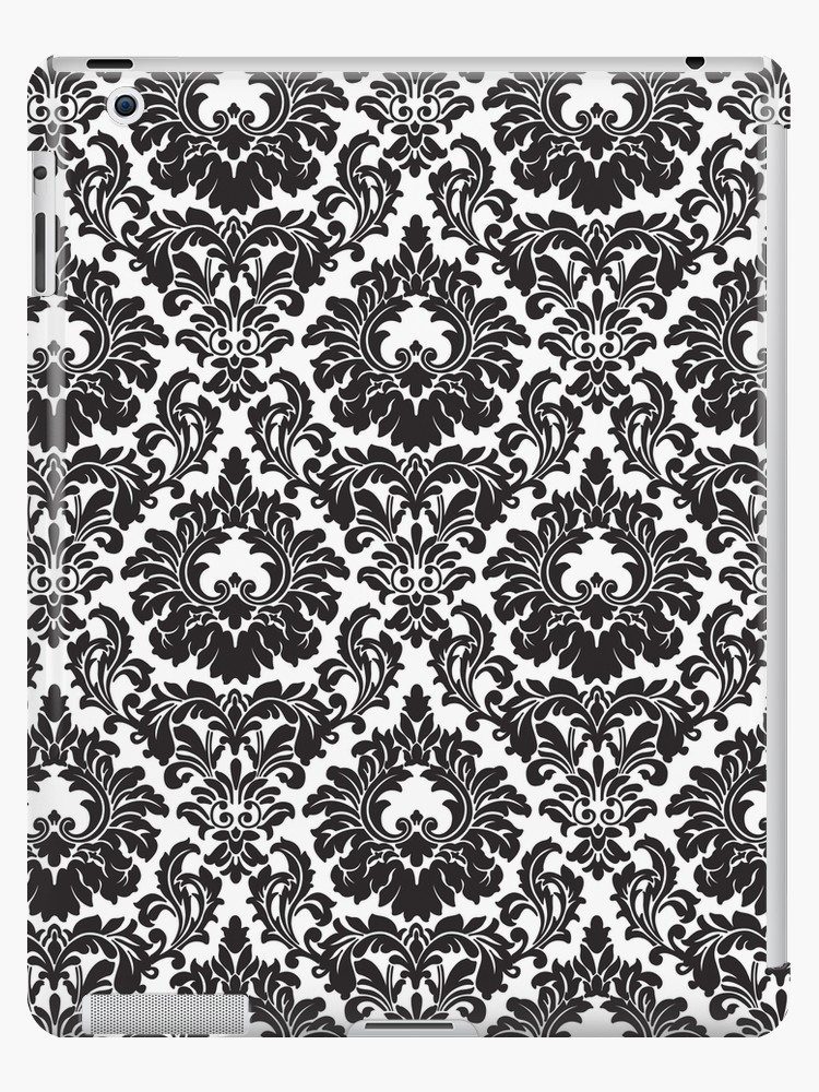 Black And White Wallpaper French Style - HD Wallpaper 