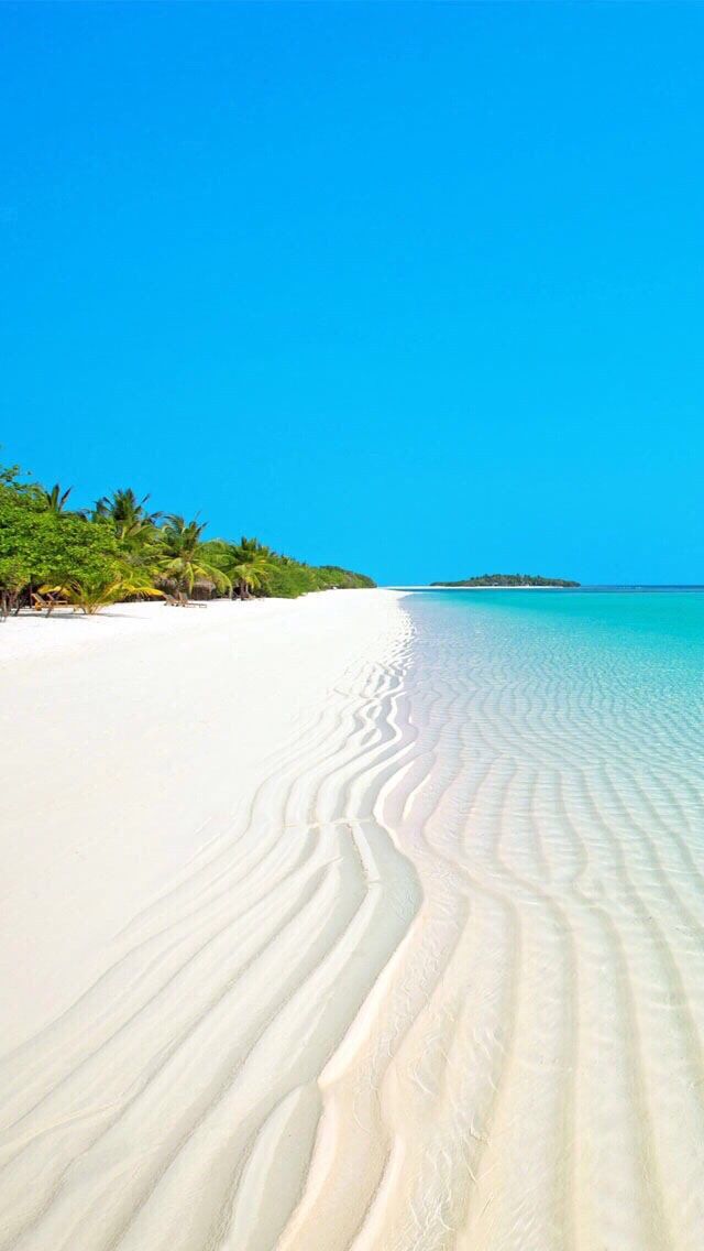 Beach White Sand Iphone Wallpaper Resolution - Belize Wallpaper Iphone - HD Wallpaper 