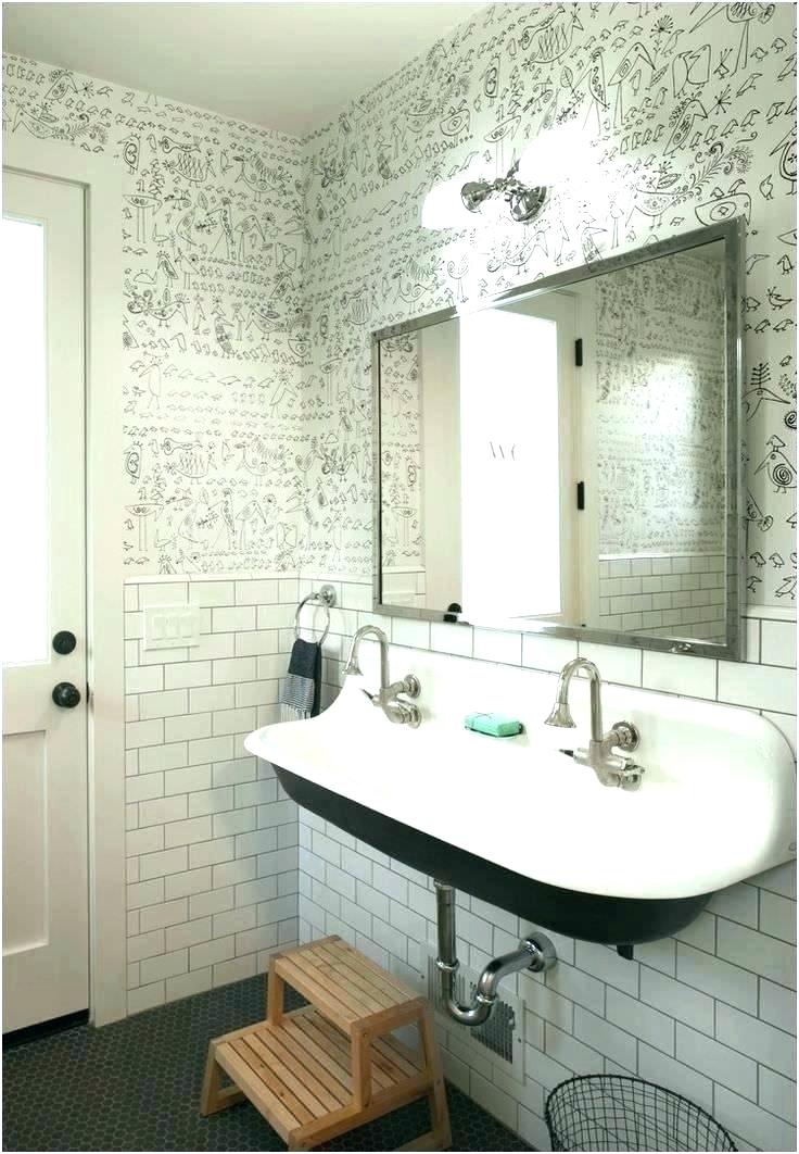 Modern Bathroom Wallpaper Modern Wallpaper Ideas For - Bathroom Tile Ideas Farmhouse - HD Wallpaper 