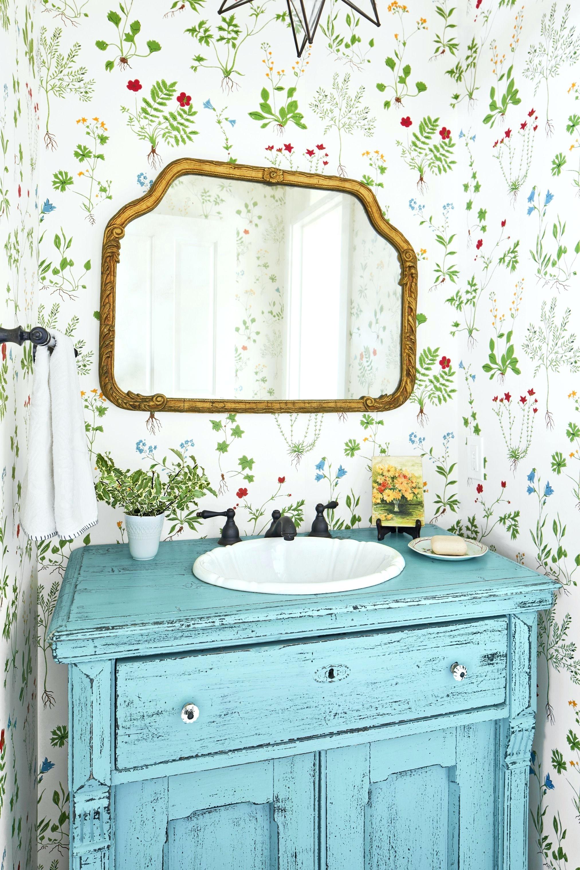 Floral Bathroom Wallpaper Image Floral Bathroom Wallpaper Bathroom