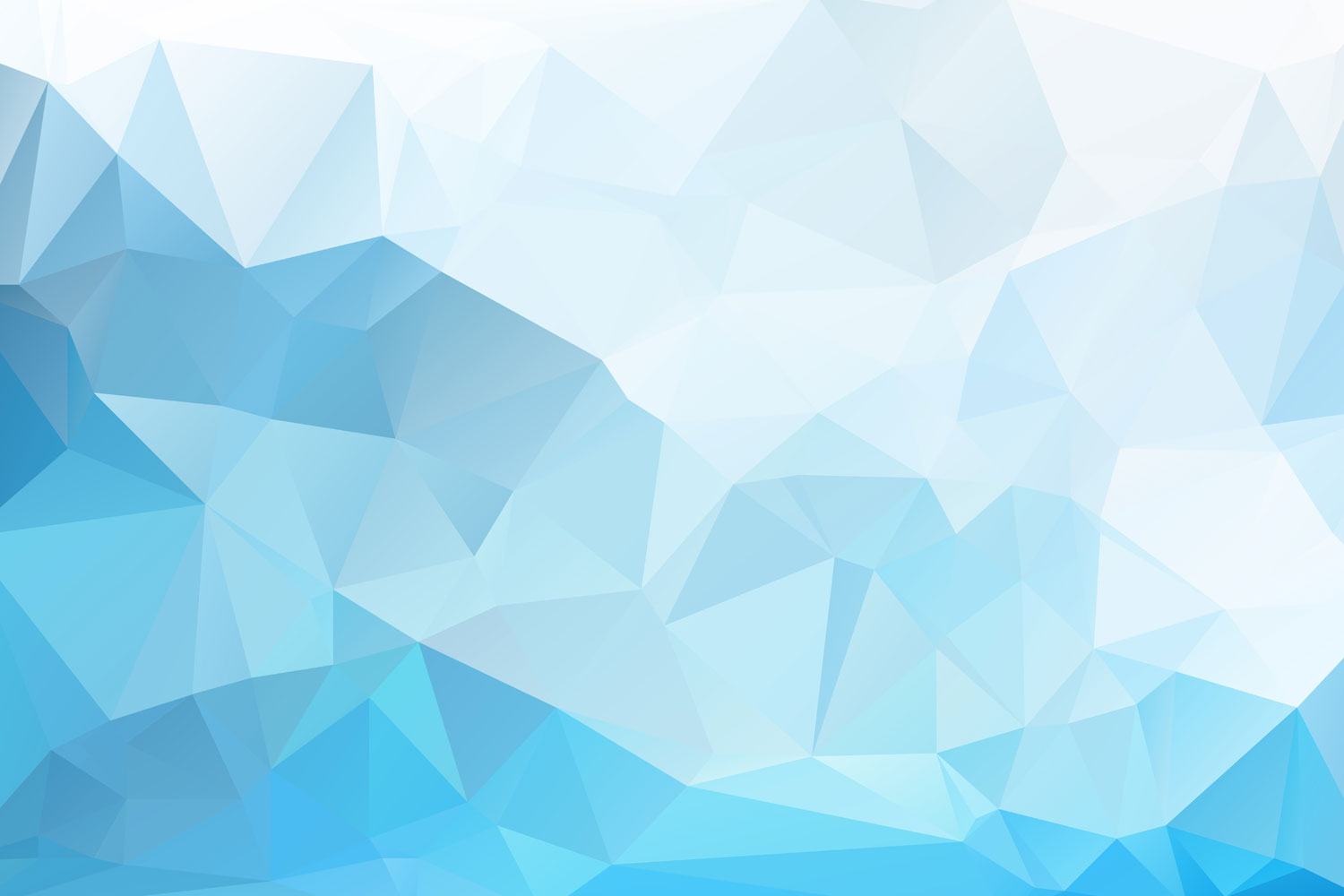 Blue White Polygonal Mosaic - Blue Y White Mosaic - HD Wallpaper 