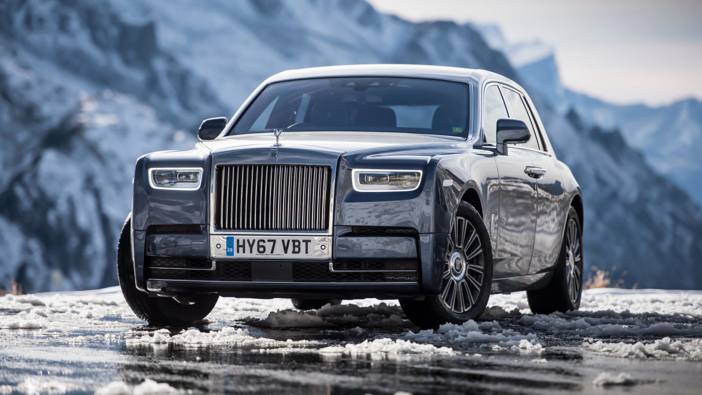 Rolls-royce Phantom, Uk, Front View, 2017, Wallpaper - Rolls Royce Phantom 2019 - HD Wallpaper 