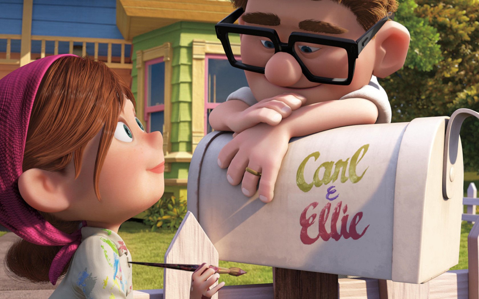 Carl And Ellie Hd - HD Wallpaper 