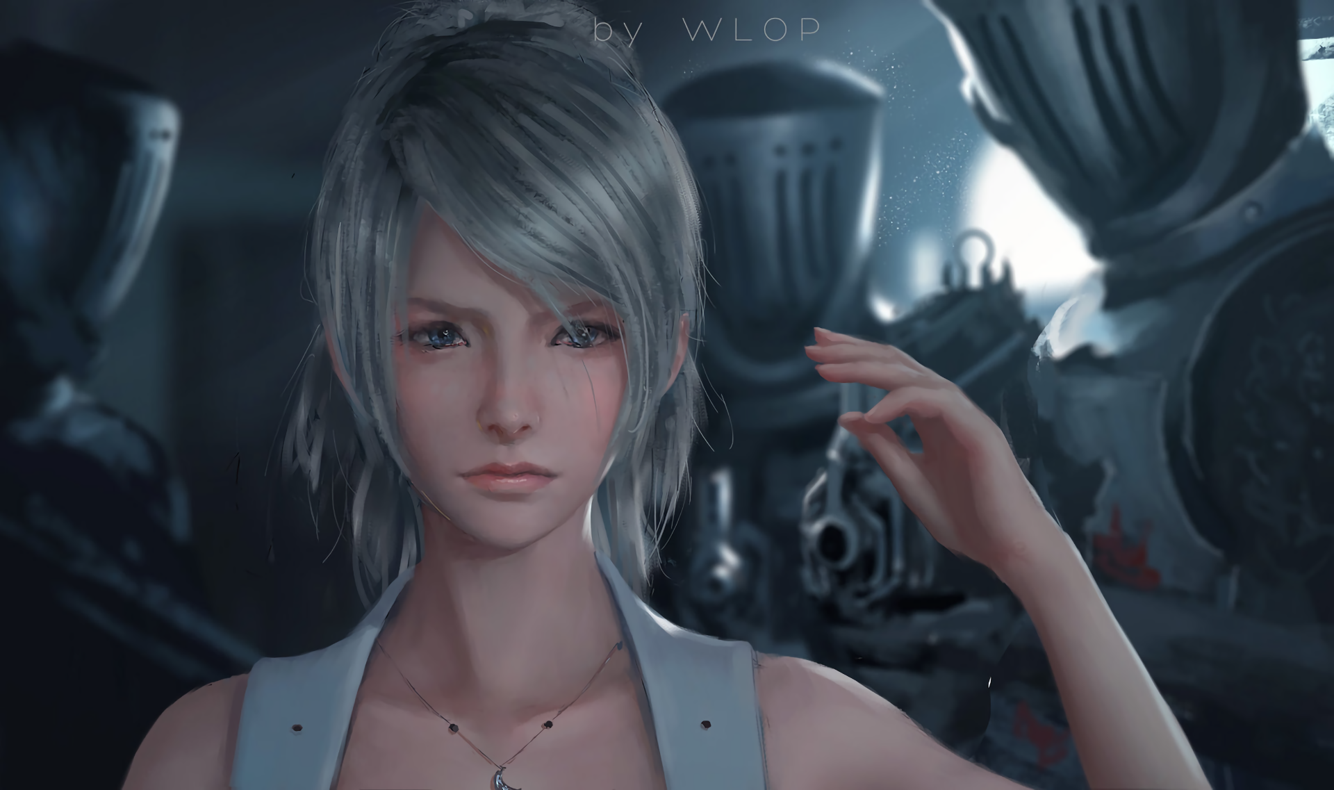 Final Fantasy Xv Wallpaper Luna - HD Wallpaper 