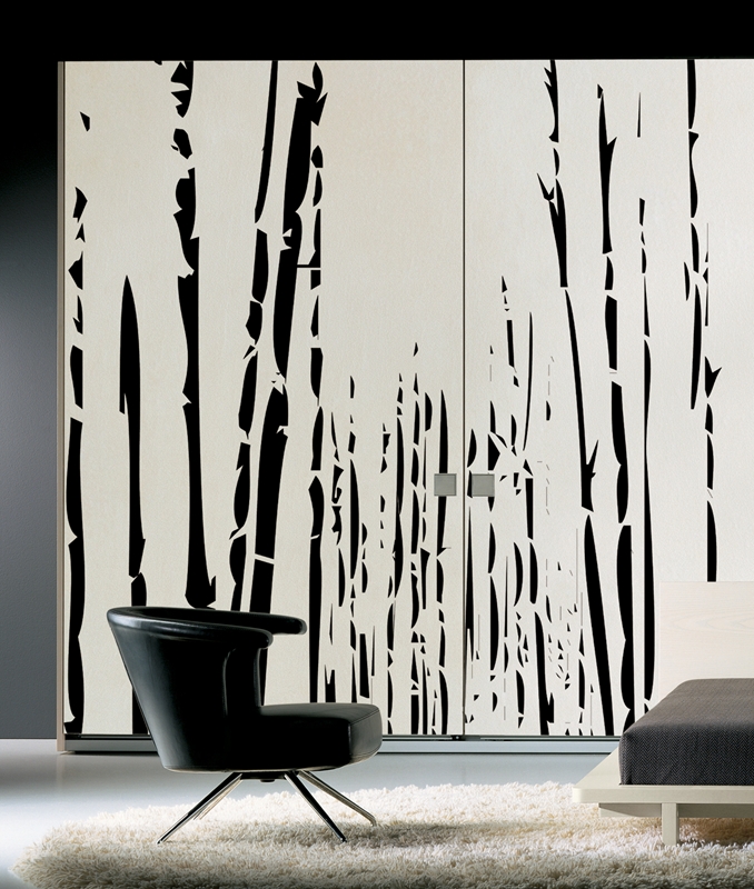 Bamboo - Black And White Bamboo - HD Wallpaper 