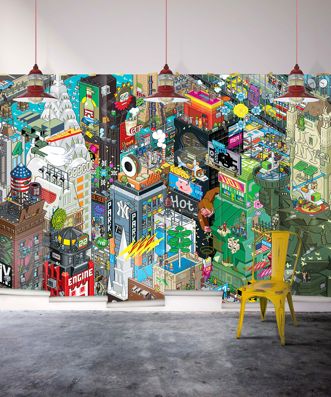 Mural In New York - HD Wallpaper 