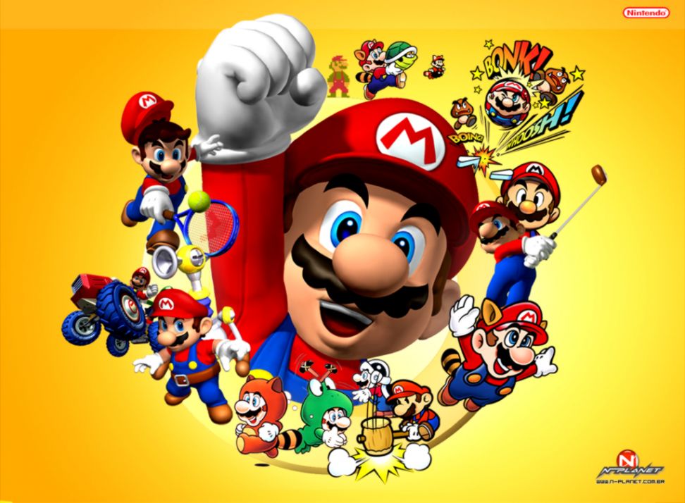 Modern Design Mario Bros Wallpaper Super Immagini Hd - Super Mario Bros - HD Wallpaper 