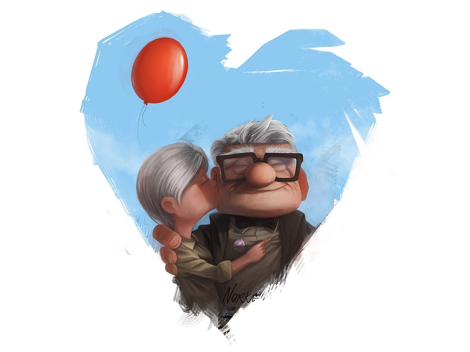 Up Wallpaper Ellie & Carl - HD Wallpaper 