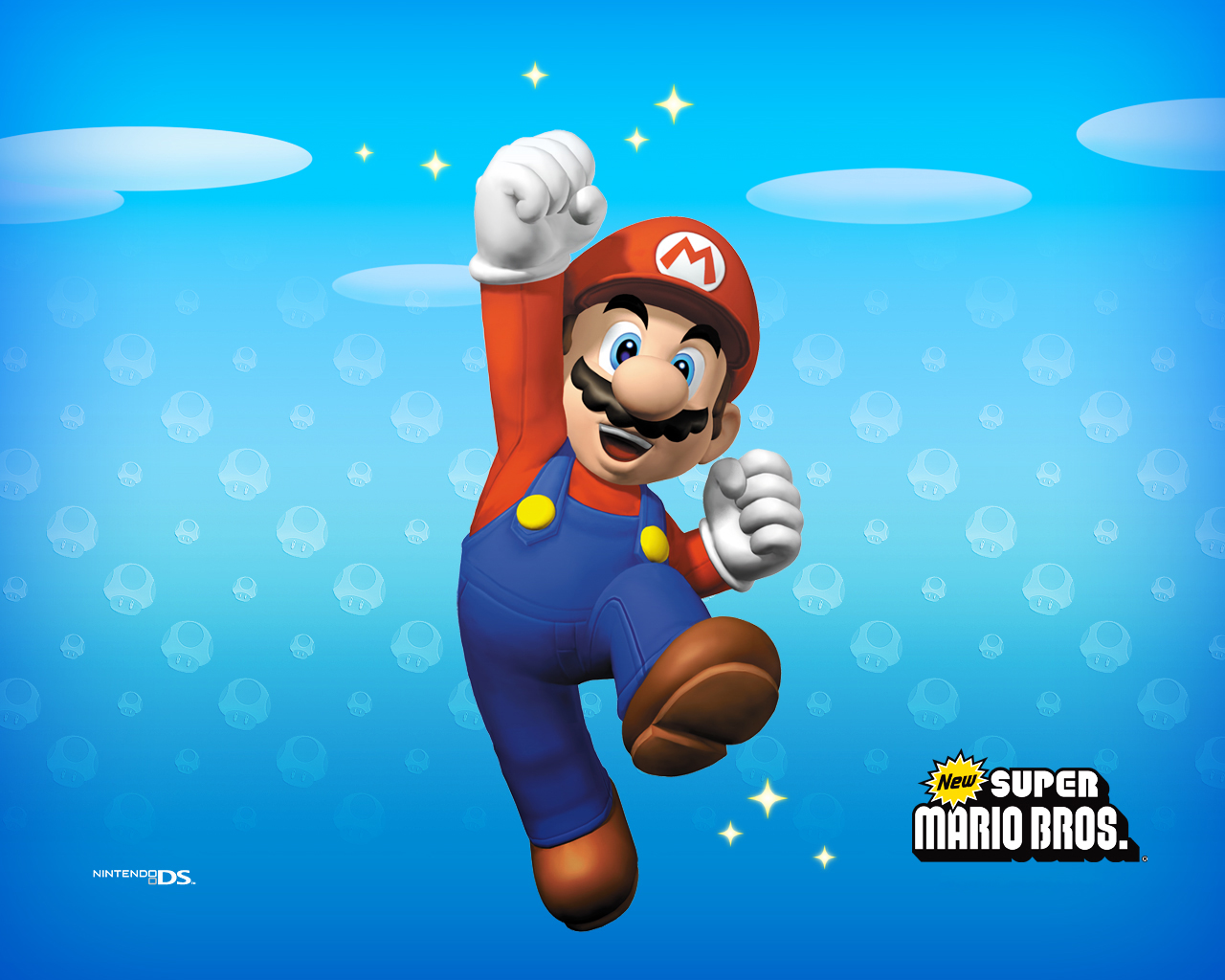 Mario Bros - HD Wallpaper 