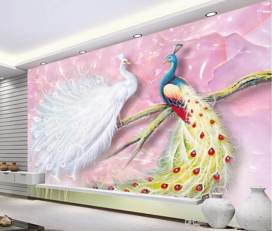 Peacock 3d Desktop Wallpaper Hd - HD Wallpaper 