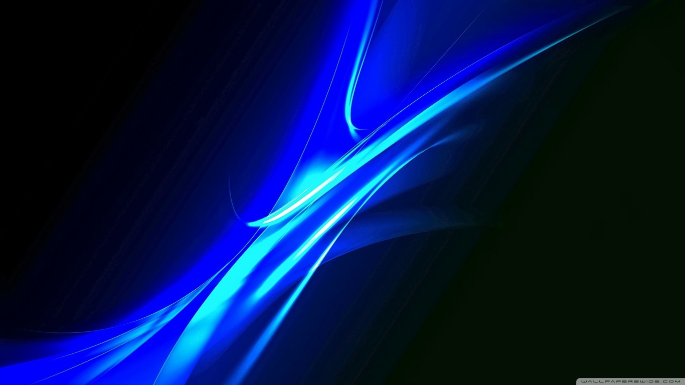 Neon Blue Backgrounds - HD Wallpaper 