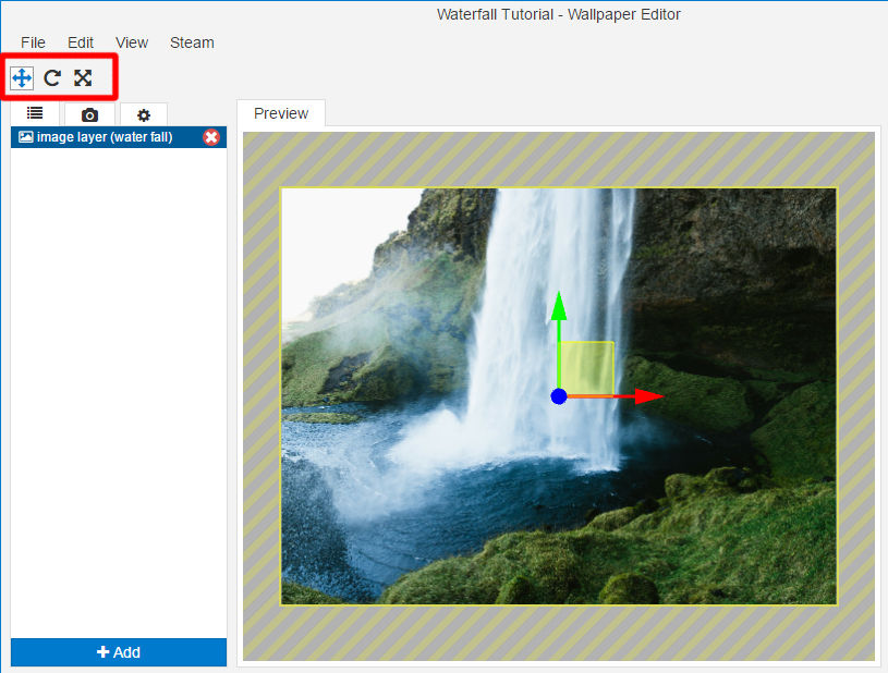 Waterfall Splash - HD Wallpaper 