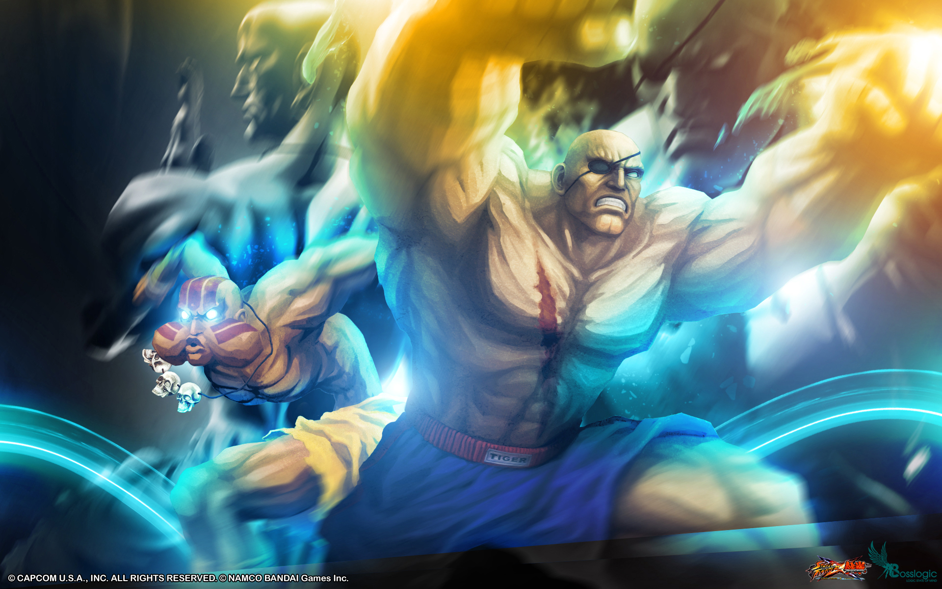 Street Fighter X Tekken Boss Logic Wallpaper - HD Wallpaper 