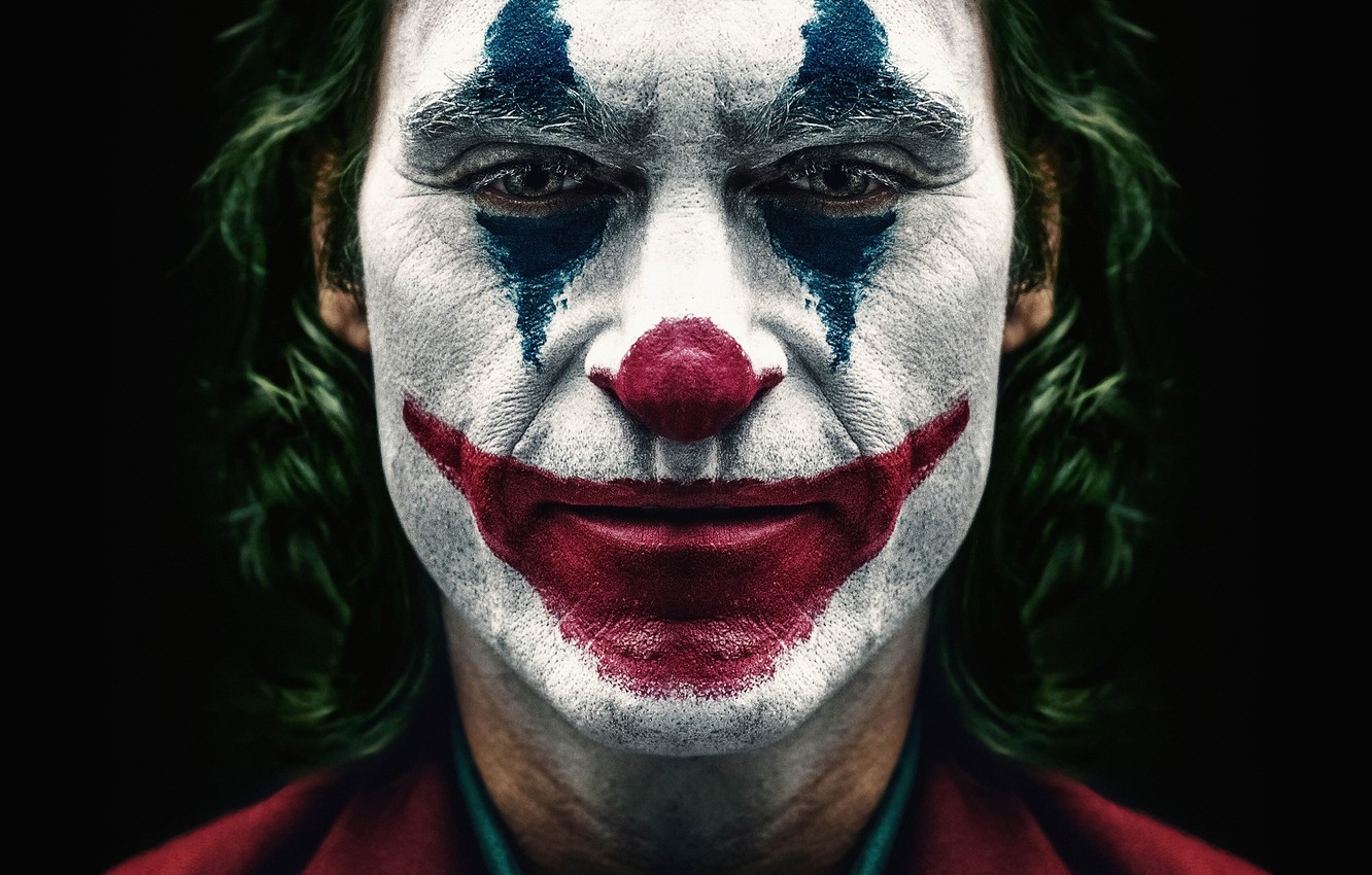 Photo Wallpaper Paint, Joker, Joaquin Phoenix, Joaquin - Joker 2019 Full Hd - HD Wallpaper 