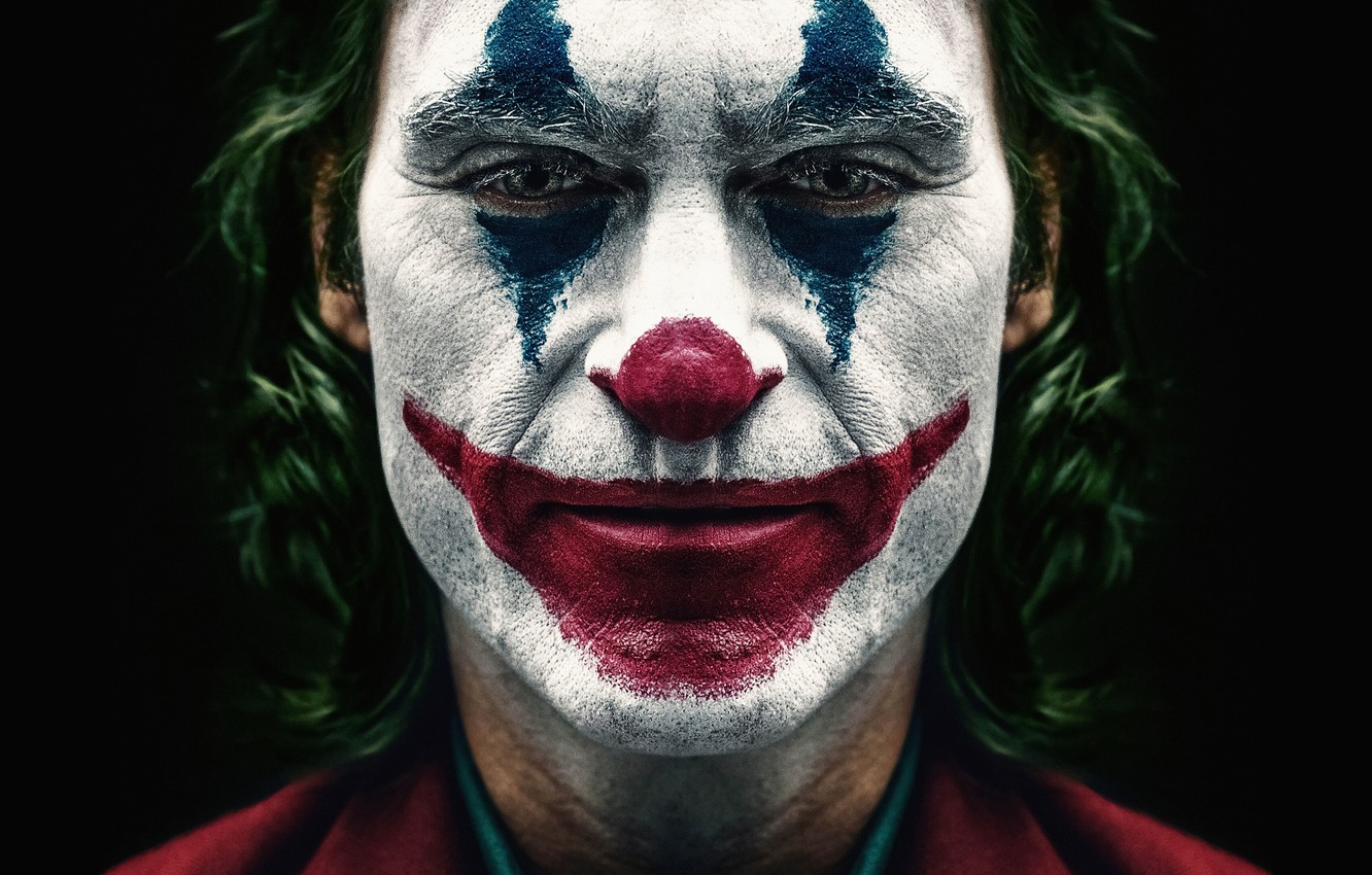 Photo Wallpaper Paint, Joker, Joaquin Phoenix, Joaquin - Joker 2019 Full Hd - HD Wallpaper 