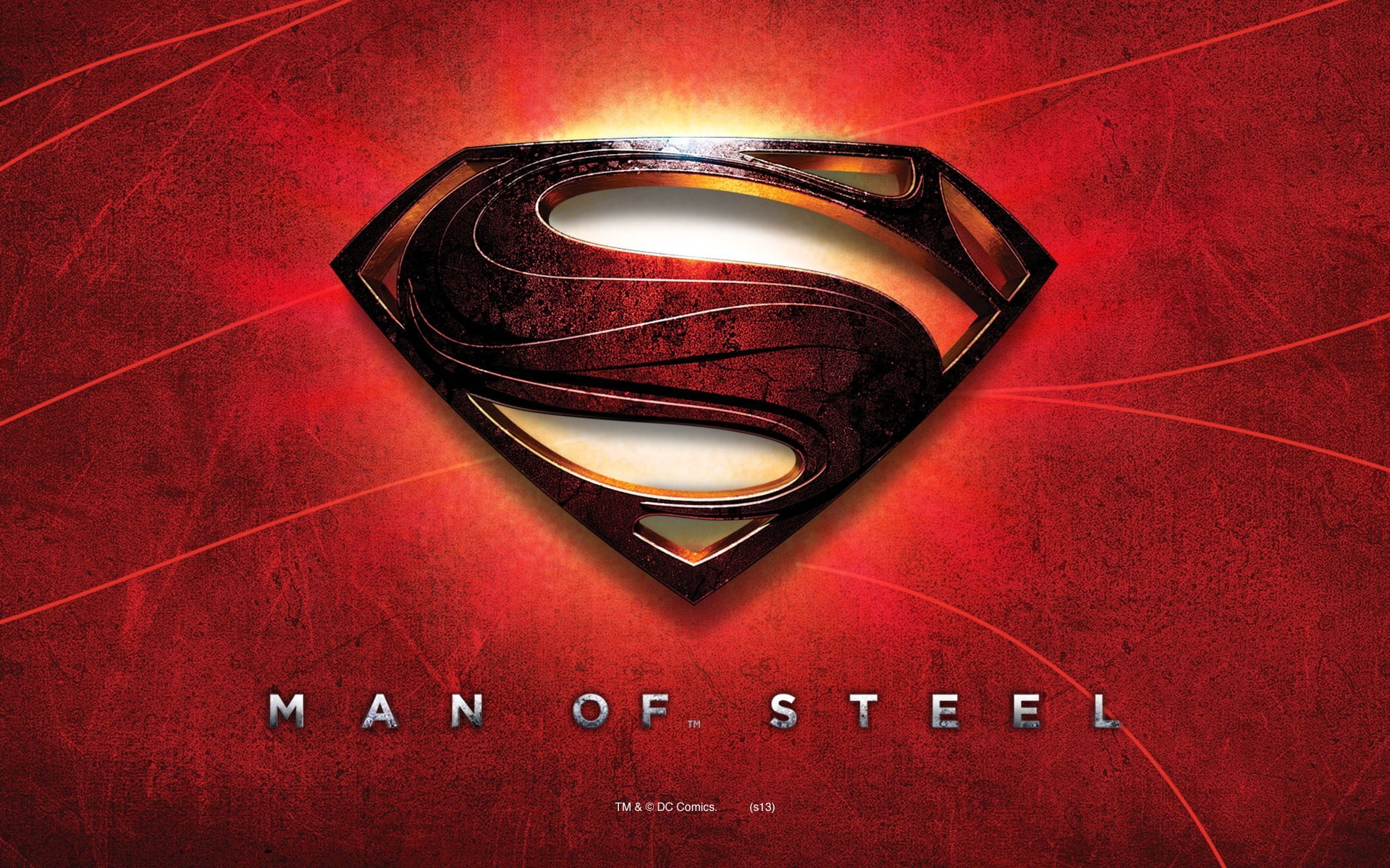 Man Of Steel Shield New - HD Wallpaper 