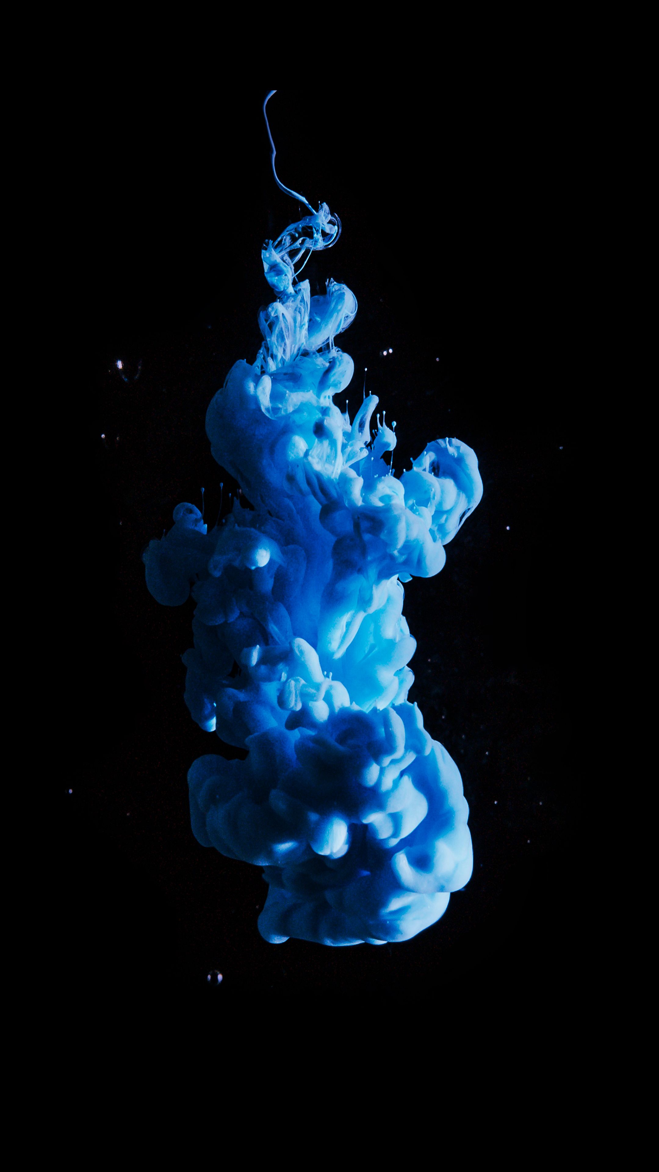 Blue Black Amoled - HD Wallpaper 