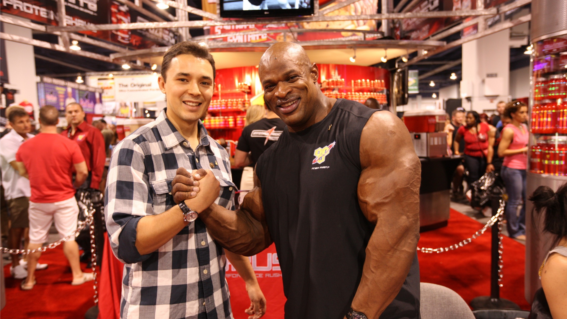 Wallpaper Ronnie Coleman Muscles Biceps Strong Bodybuilder - Ronnie Coleman Hd Images Download - HD Wallpaper 