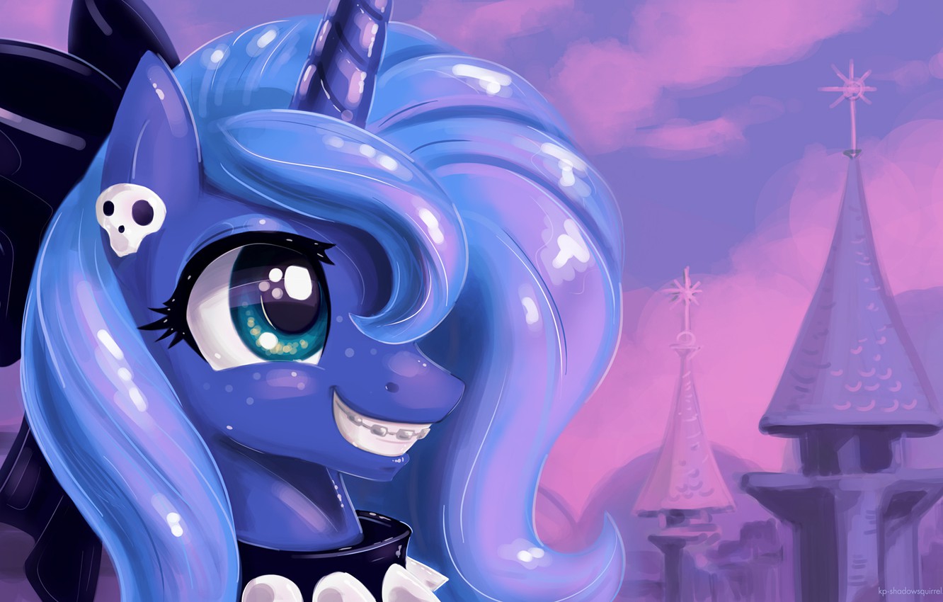 Photo Wallpaper Color, Luna, My Little Pony, Pony, - Imagenes Mlp Art Luna - HD Wallpaper 