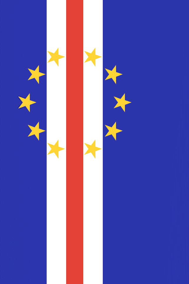 Cape Verde Flag Wallpaper - Cape Verde Flag Iphone - HD Wallpaper 