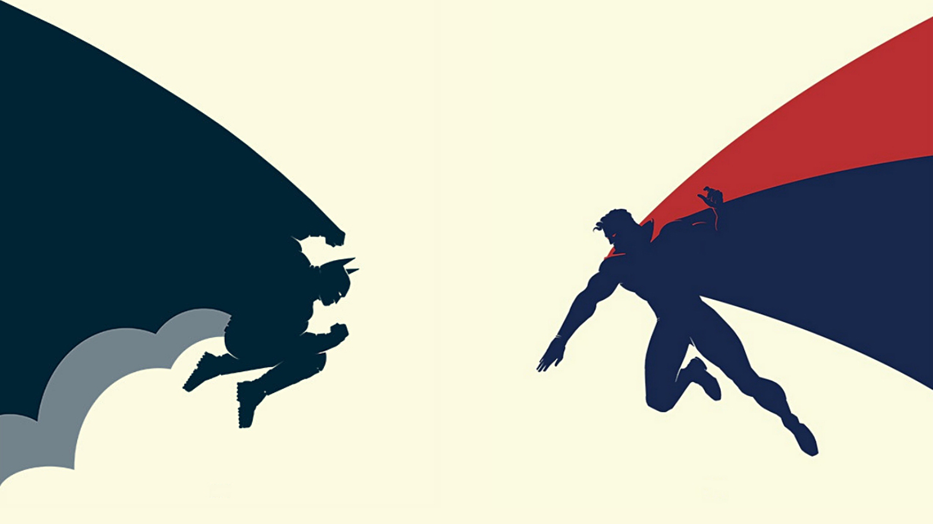 Batman V Superman Wallpapers - Batman Vs Superman Minimalist - HD Wallpaper 