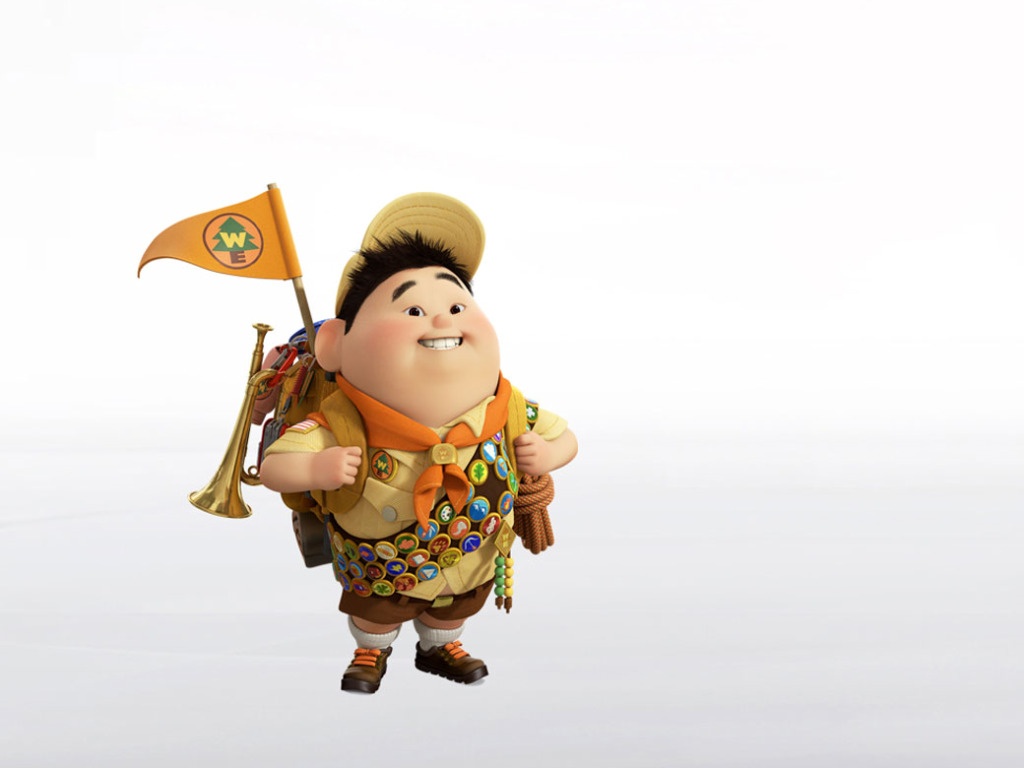 Russell From Up - HD Wallpaper 