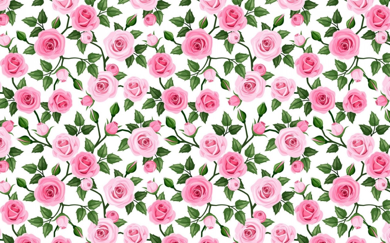 Soft Pink Roses Pattern Wallpapers - Fondos De Rosas Rosadas - HD Wallpaper 