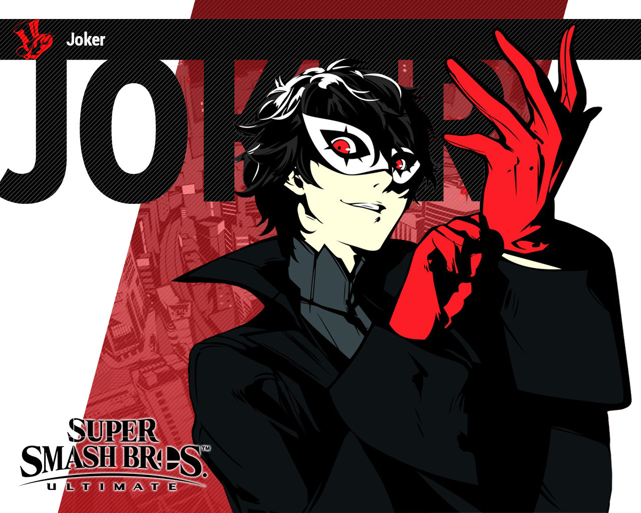 Persona 5 Joker All Out Attack - HD Wallpaper 