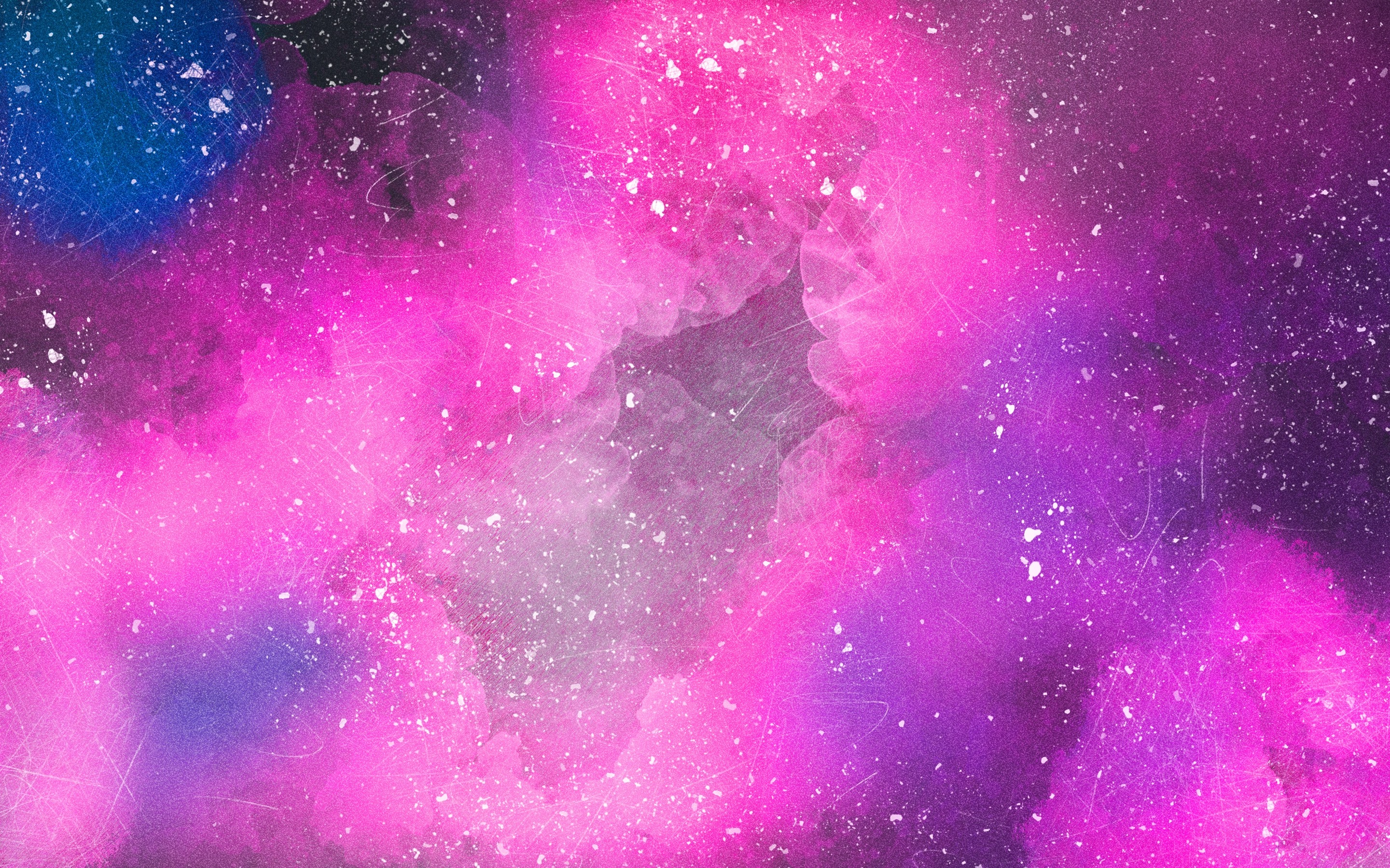 Wallpaper Pink Space, Clouds, Abstract - Pink Hd - HD Wallpaper 