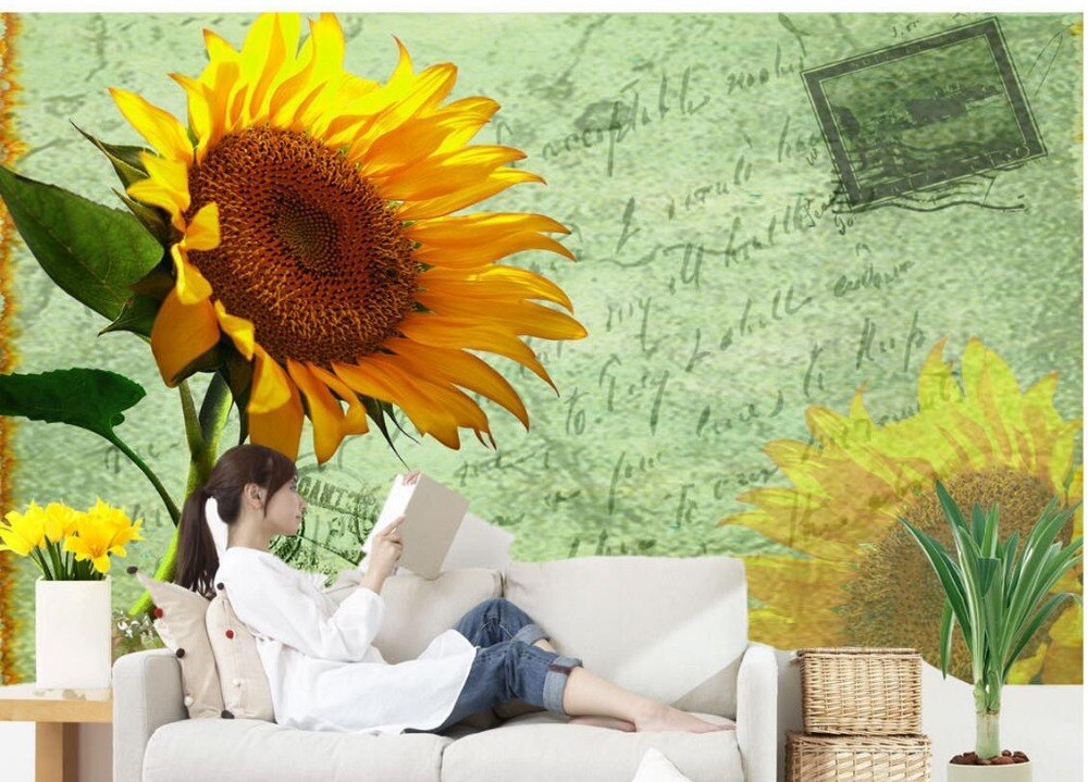 Carta Da Parati Girasole - HD Wallpaper 