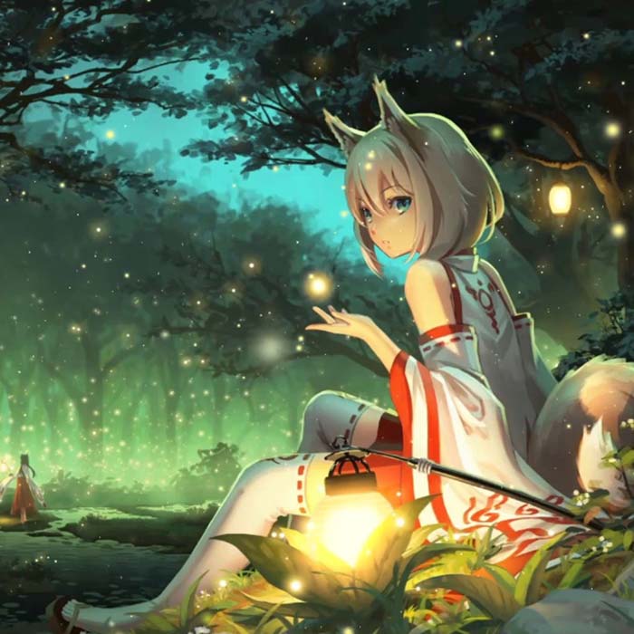 Alice Wallpaper Engine - Miko Fox - HD Wallpaper 