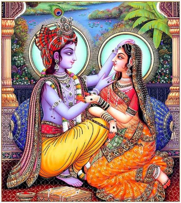 Whatsapp Dp Whatsapp Dp Wallpaper Shri Modern Radha - Hari Bhakti Vilasa - HD Wallpaper 